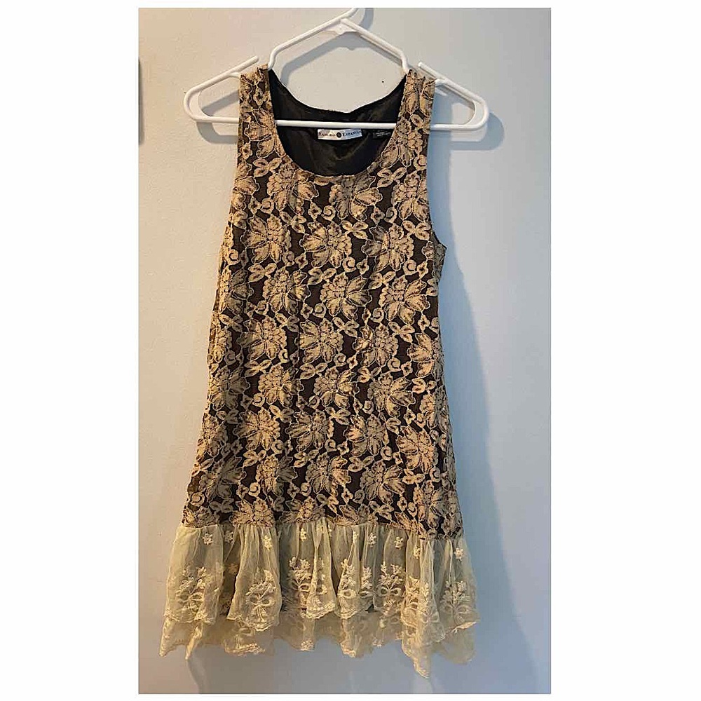 Rancho Estancia small vintage vibe lace dress